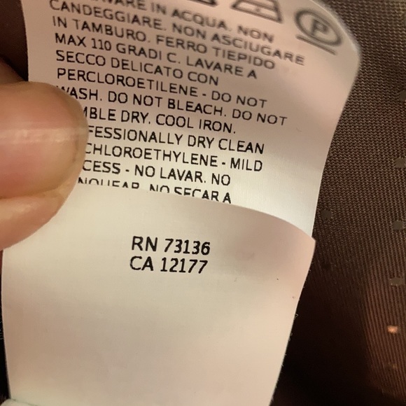 Weekend Max Mara 2  button (side to side)front tie belt/ coat color cocoa - Picture 12 of 16